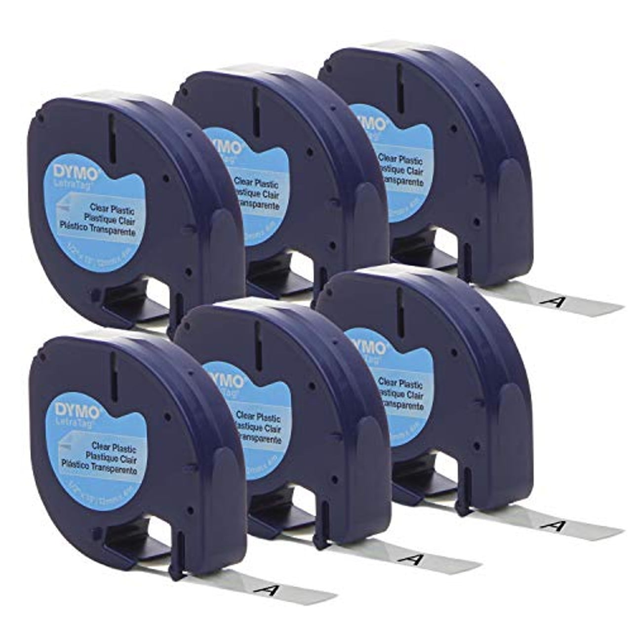 Dymo LetraTag Labelmaker 1/2" Plastic Labels (dym2050824)