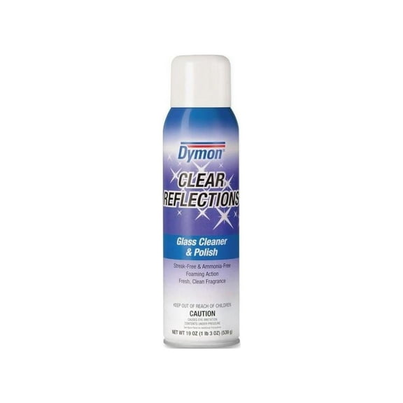 Dymon Clear Reflections Mirror and Glass Cleaner 20 oz 12/Carton 38520