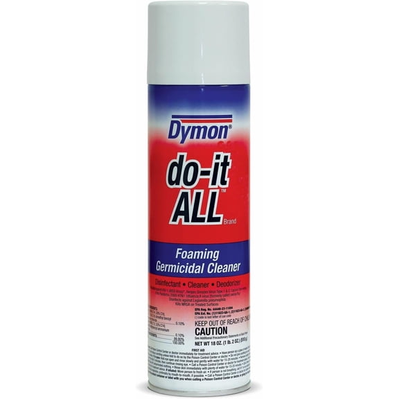 Dymon Do-It-All 08020 Foaming Germicidal Cleaner,Disinfectant Spray,18 Oz.