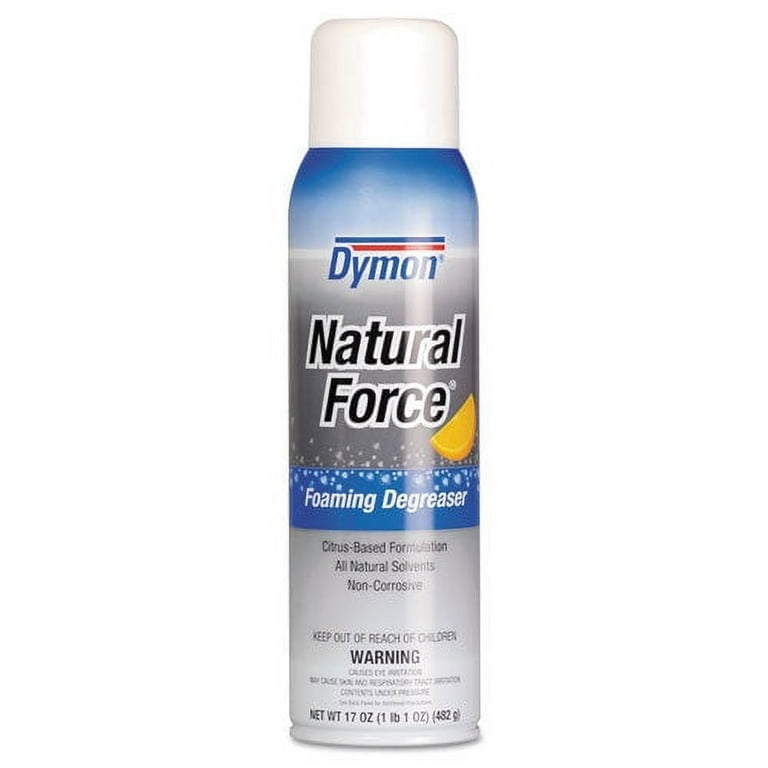 Natural Force Foaming Degreaser, Citrus, 17 oz Aerosol Spray, 12/Carton Natural Force Foaming Degreaser, Citrus, 17 oz Aerosol Spray, 12/Carton