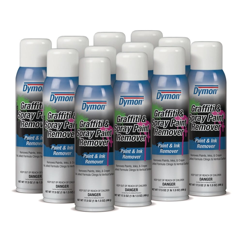 Graffiti/Paint Remover, Jelled Formula, 17.5 oz Aerosol Spray Graffiti/Paint Remover, Jelled Formula, 17.5 oz Aerosol Spray