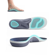DynWalker Orthotic Insoles Insoles for Flat Feet   35% Enhanced Cushioning Stable Arch Support for Overpronation, Heel Pressure and Long Walking   All-Day Comfort S