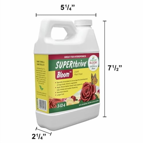 Dyna-GRO 719015 DYBLM100 Plant Food, 1 Gallon, White