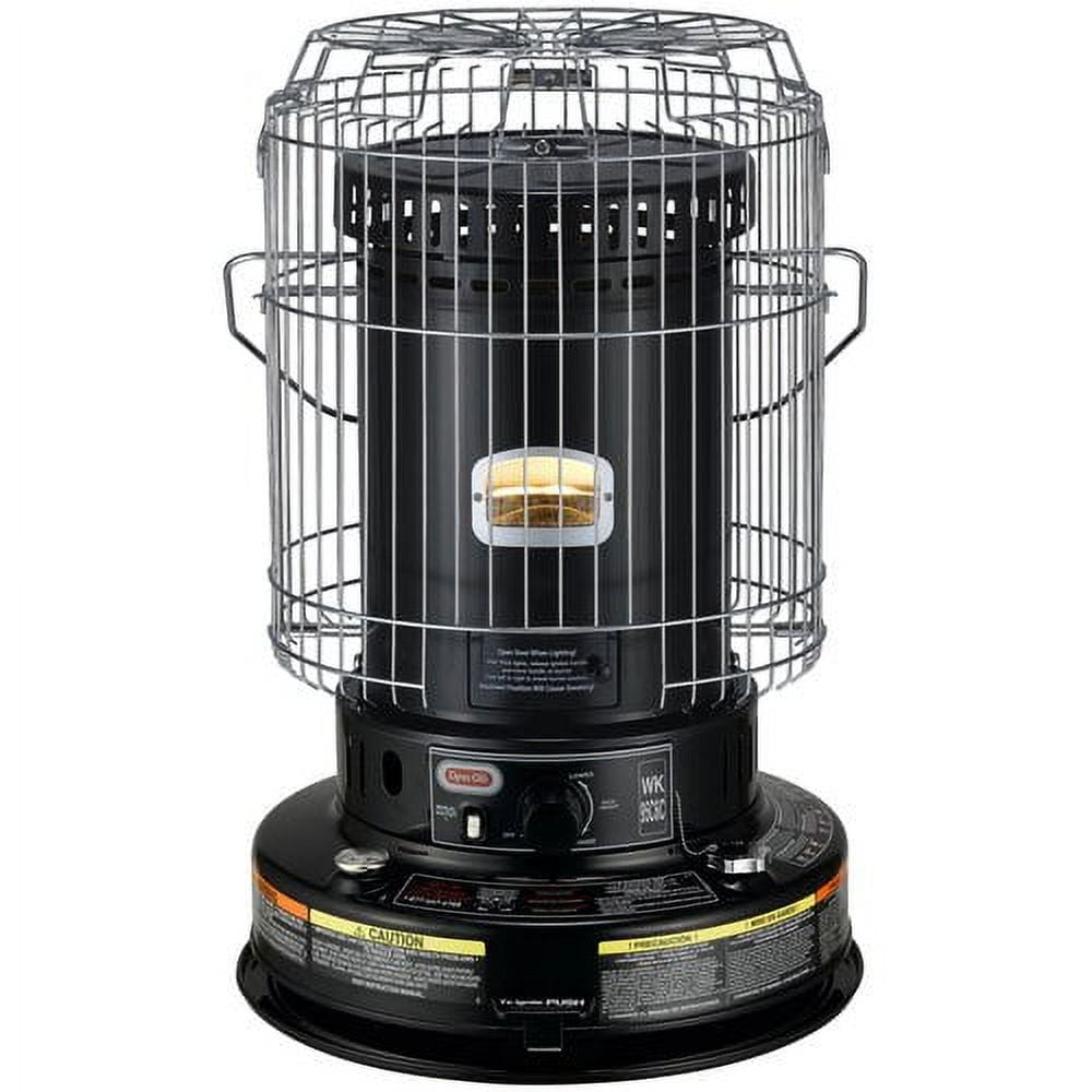 Dyna Glo 23k BTUs Indoor Kerosene Heater up to 1000 sq. ft. Black Walmart