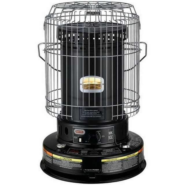 Dyna Glo 23k BTUs Indoor Kerosene Heater up to 1000 sq. ft. - Black