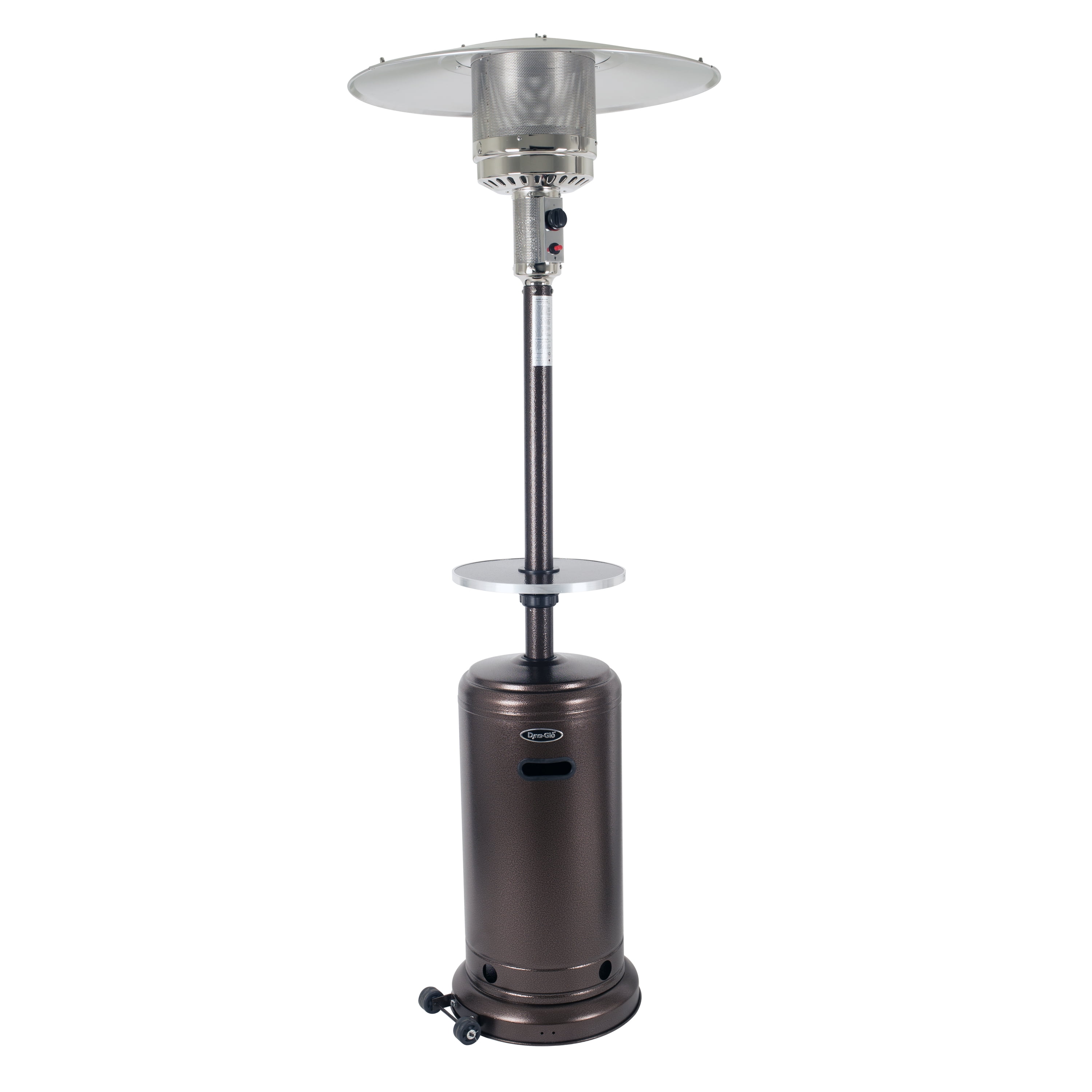 DynaGlo 41,000 BTU Deluxe Hammered Bronze Propane Patio Heater with