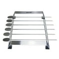 thumbnail image 1 of Dyna-Glo 6-Piece Stainless Steel Kabob Skewer and Rack Set, 1 of 6