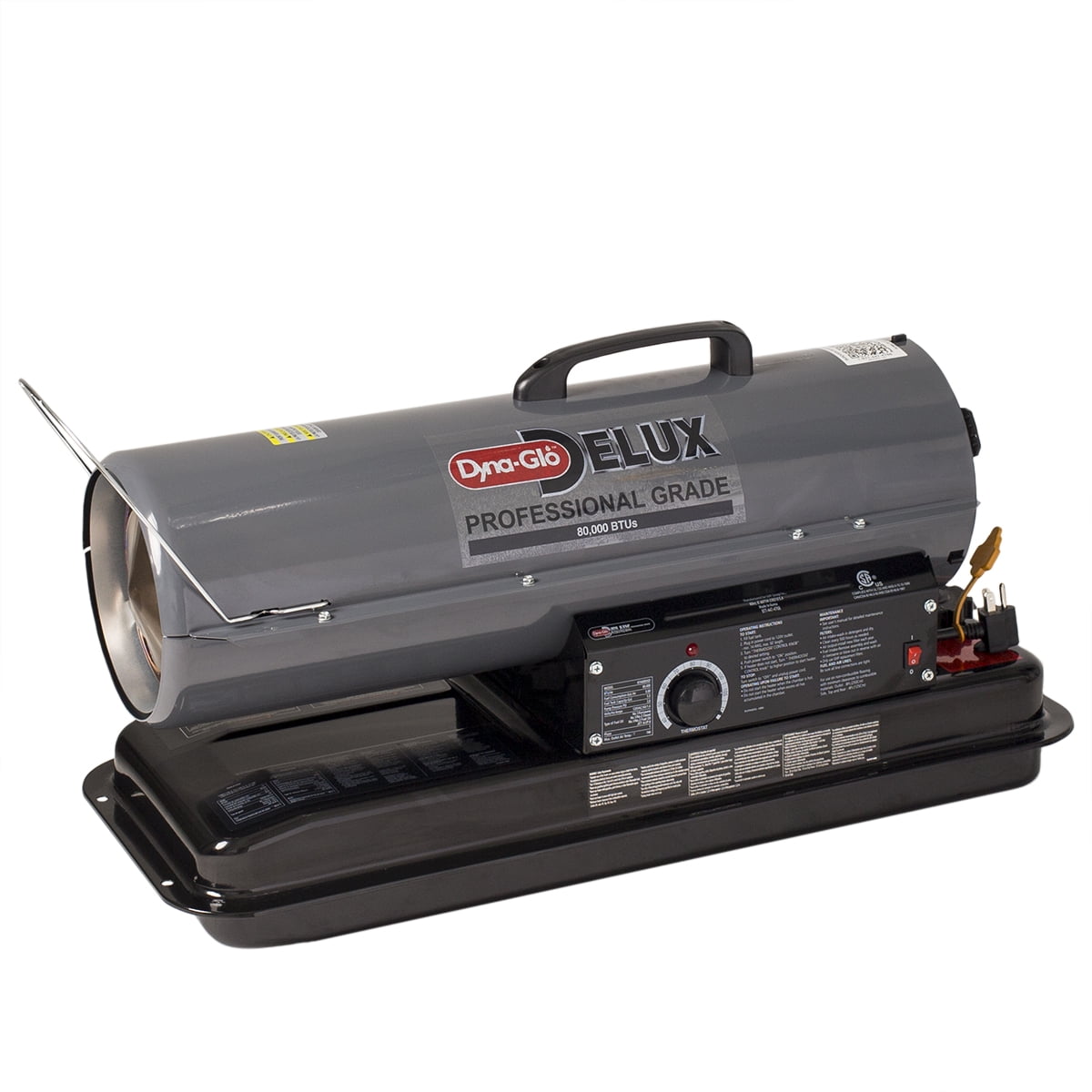 DeWalt DXH125FAV 125,000 BTU/hr. 3000 Sq. Ft. Forced Air LP Gas Portable  Heater