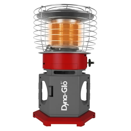 Dyna-Glo HeatAround360 Elite 18K BTU Portable Table Top Propane Heater- Red (Can./MA)