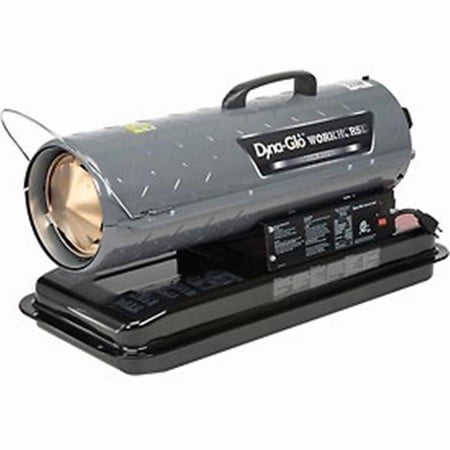 Dyna-Glo Workhorse 50K BTU Kerosene Forced Air Heater - Gray