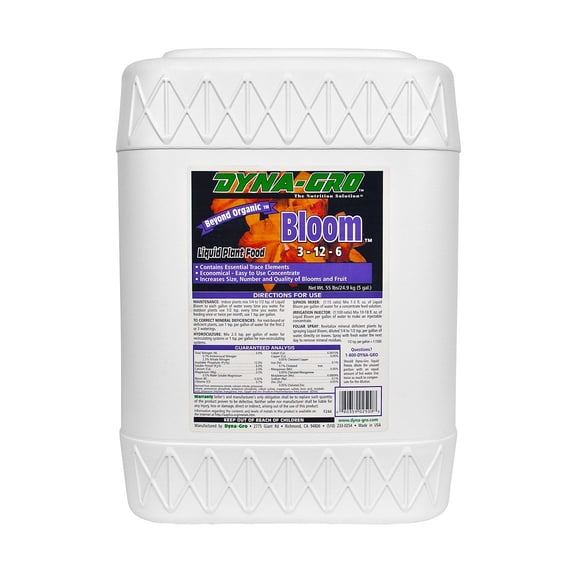 Dyna-Gro Bloom 3-12-6 Plant Fo