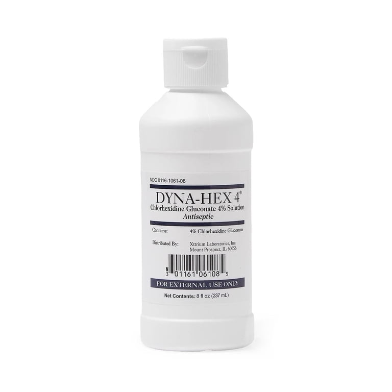 Dyna-Hex 4® CHG Antiseptic Skin Cleanser, Surgical Scrub, Pre