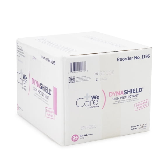 DynaShield We Care Scented Skin Protectant Cream 4 oz. Tube 1195 24 Ct