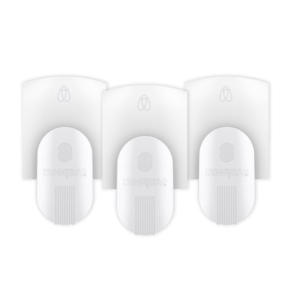 DynaTrap DOT White Indoor Fly Trap with StickyTech Card - 3 Traps