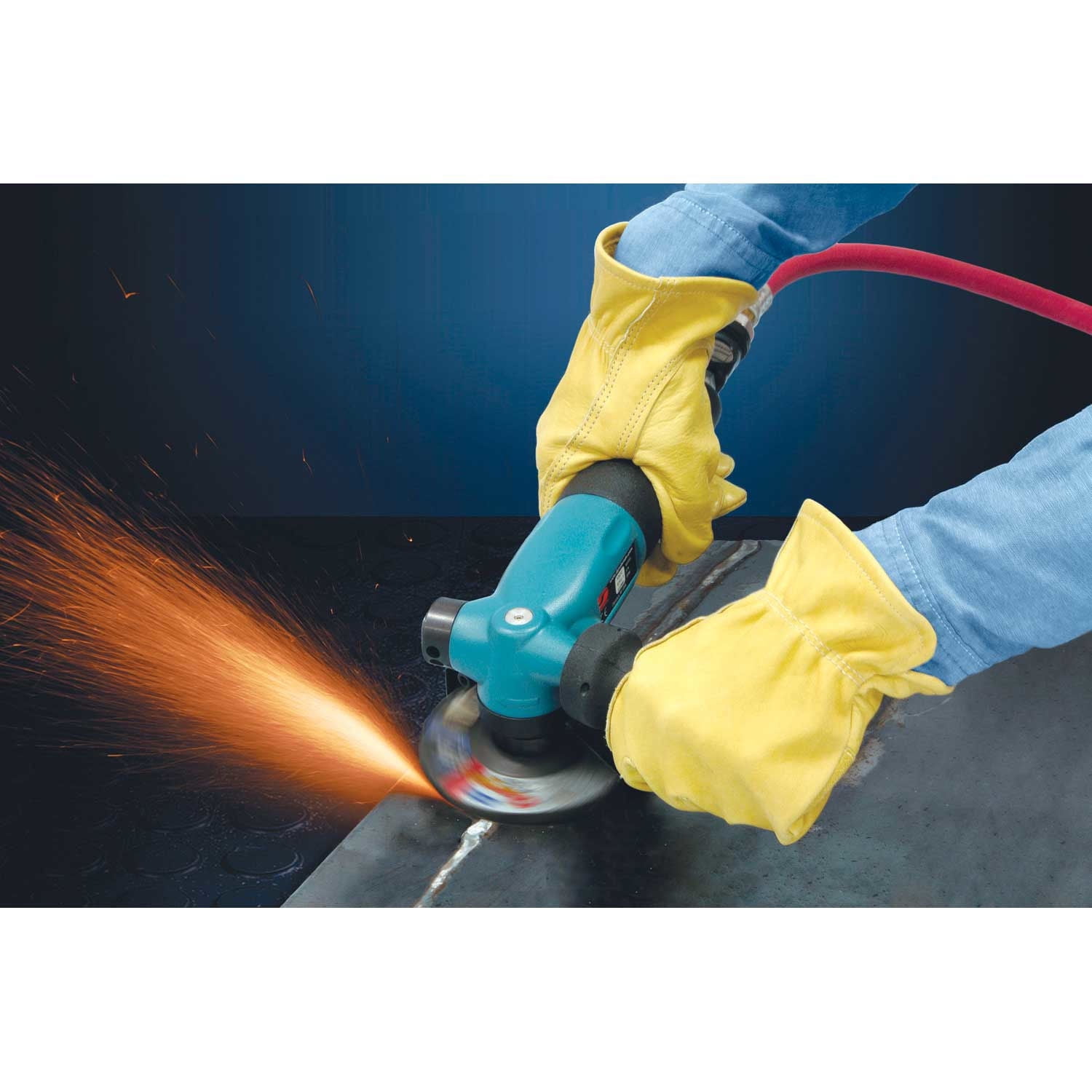 Dynabrade Angle Grinder,12,000 RPM,43 cfm,1.3 hp 52632