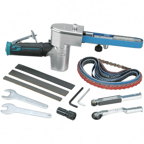 Dynabrade Air Belt Sander,Industrial,0.5 HP,1/4 40321