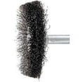 thumbnail image 1 of Dynabrade Concave Brush 3" (76 mm) Dia. x .014 x 15/16" Steel, Abrassives, 1/4" stem makes this concave brush very efficient when used in corners,Clean and deburr off-hand or on a drill press., 1 of 1
