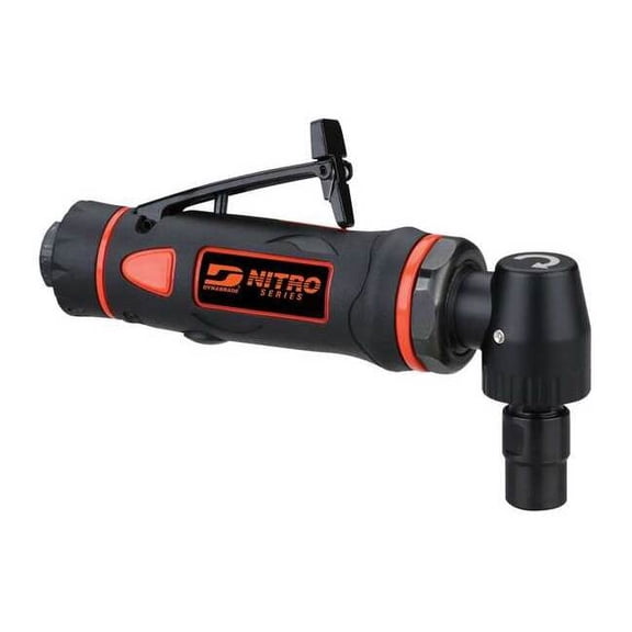 Dynabrade Die Grinder,0.3 hp,Right Angle,18,000RPM DGR32
