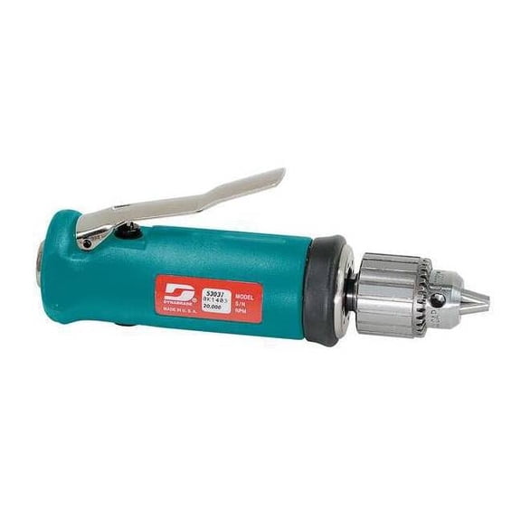 Dynabrade Drill,Air-Powered,In-Line,1/4 in 53037