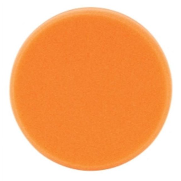 Dynabrade Products Dynacut Foam Flat Face Polishing Pad - Orange - 5.5 in.