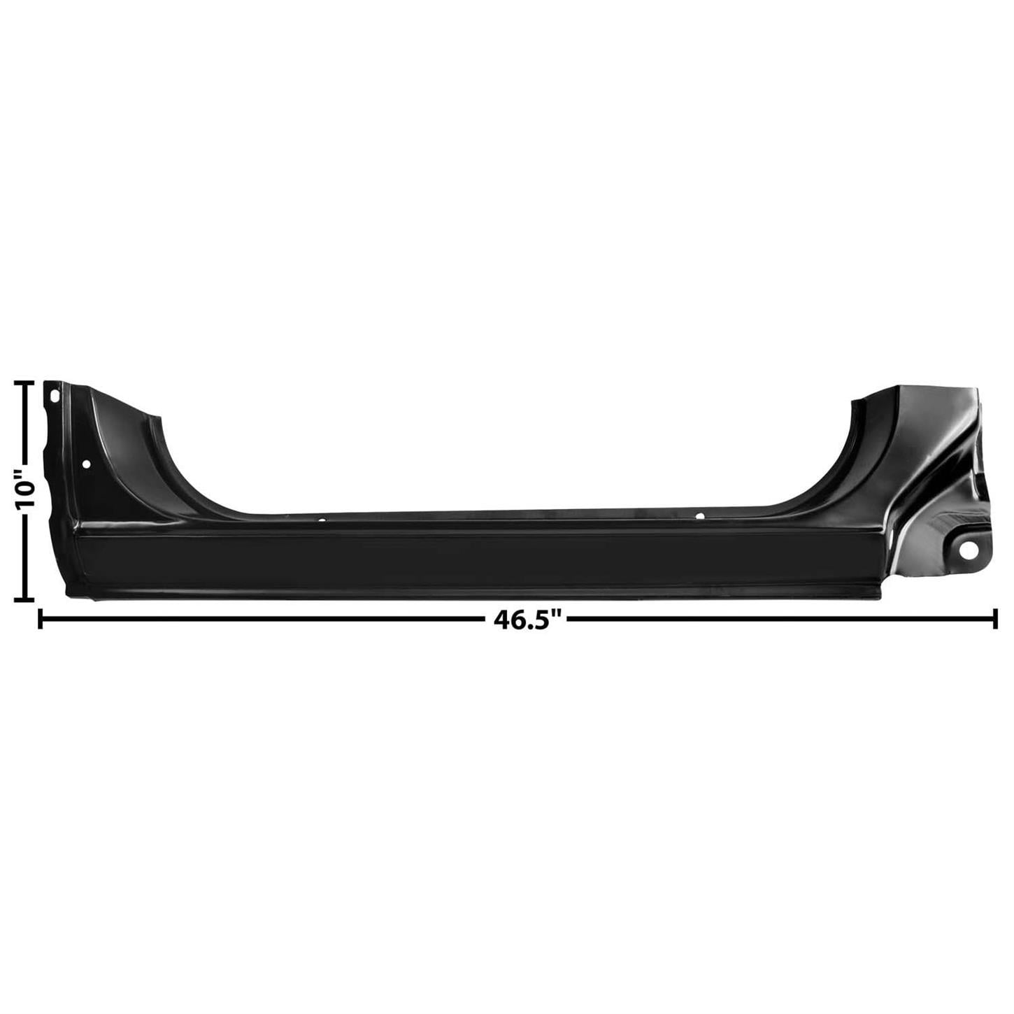 Dynacorn 1104DA OE Style Rocker Panel, RH, 1973-87 Chevy Pickup ...