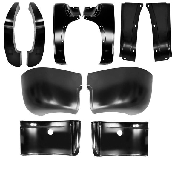 Dynacorn Inner/Outer Cowls & Cab Corners 47-54 Chevy Pickup
