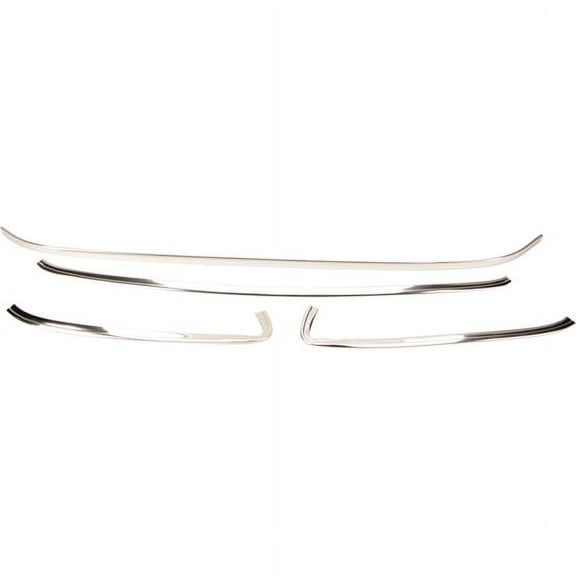 Dynacorn M1029H 1975-1981 Camaro Chrome Rear Window Molding Kit