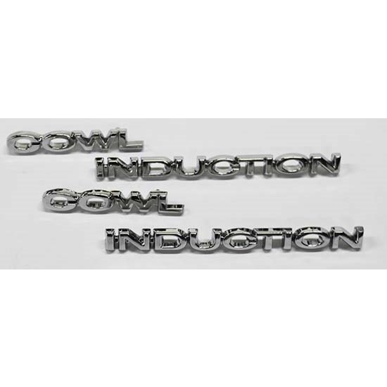 Dynacorn M1344 Cowl Induction Hood Emblems, Camaro/Nova/Chevelle, Pair
