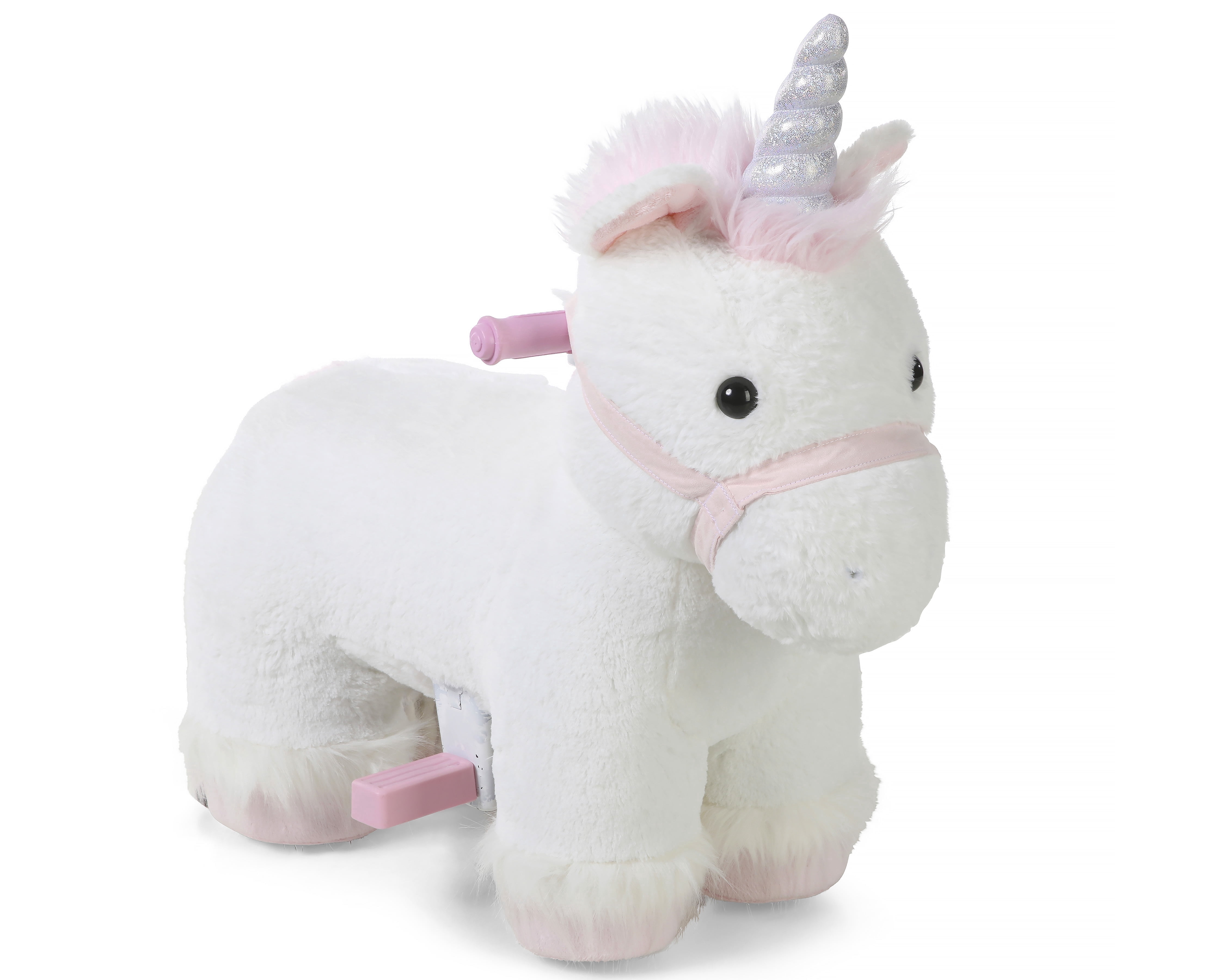 Dynacraft Plush Unicorn Ride-On Unisex Kids 6-Volt