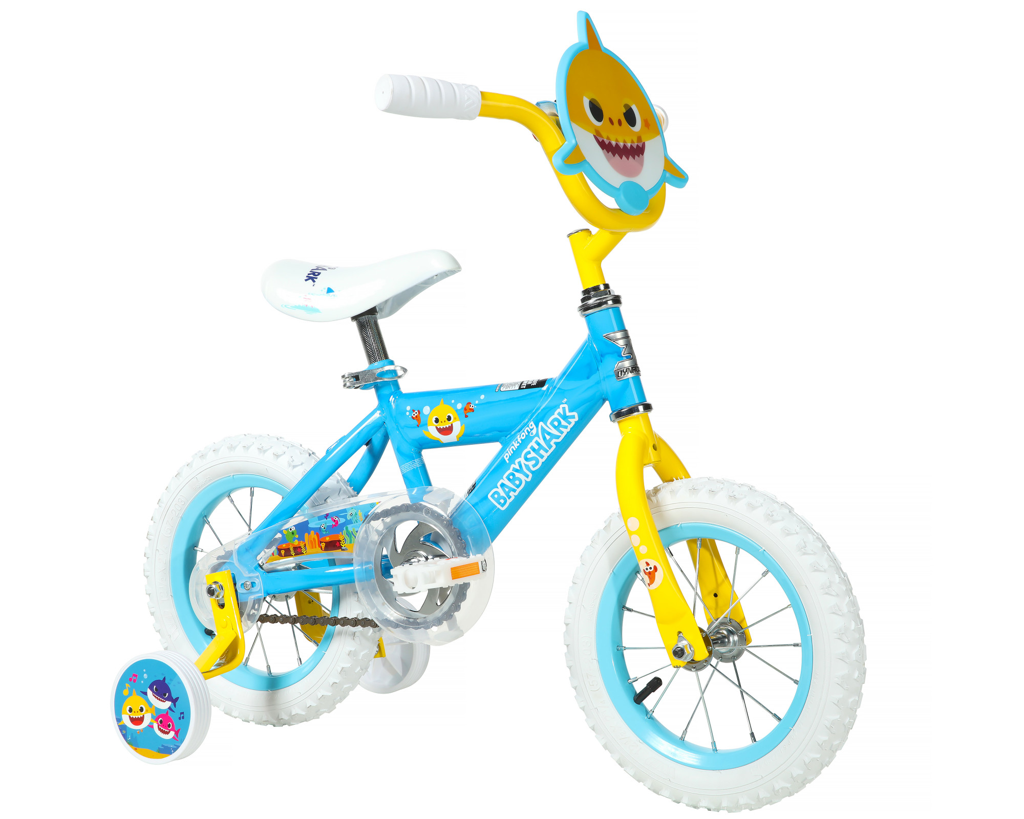Dynacraft Baby Shark 12-Inch Boys BMX Bike For Age 3-5 Years - image 1 of 13