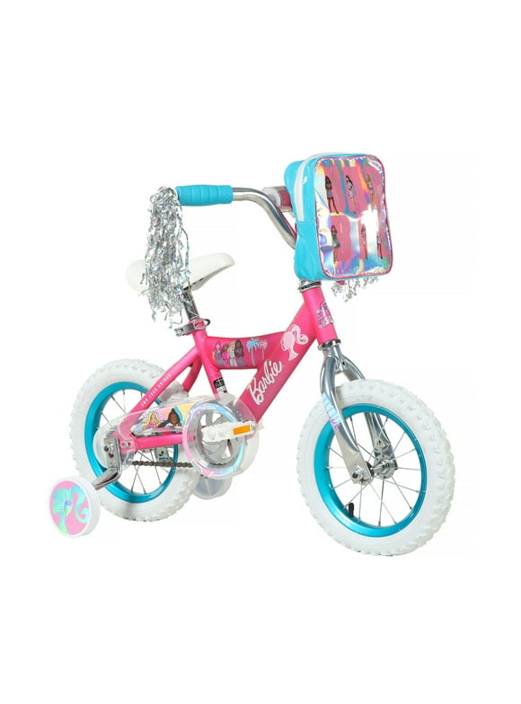 Dynacraft Barbie 12-inch Girls BMX Bike for Age 3-5 Years