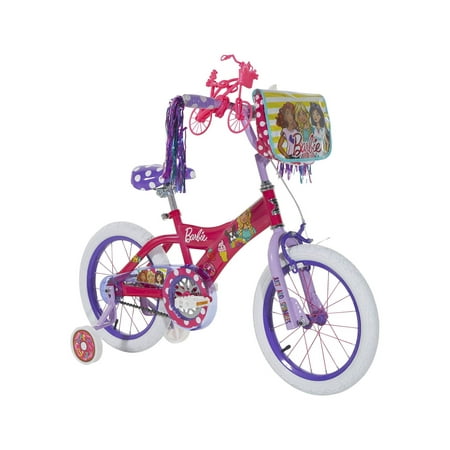 Dynacraft Barbie 16-Inch Girls BMX Bike For Age 5-7 Years