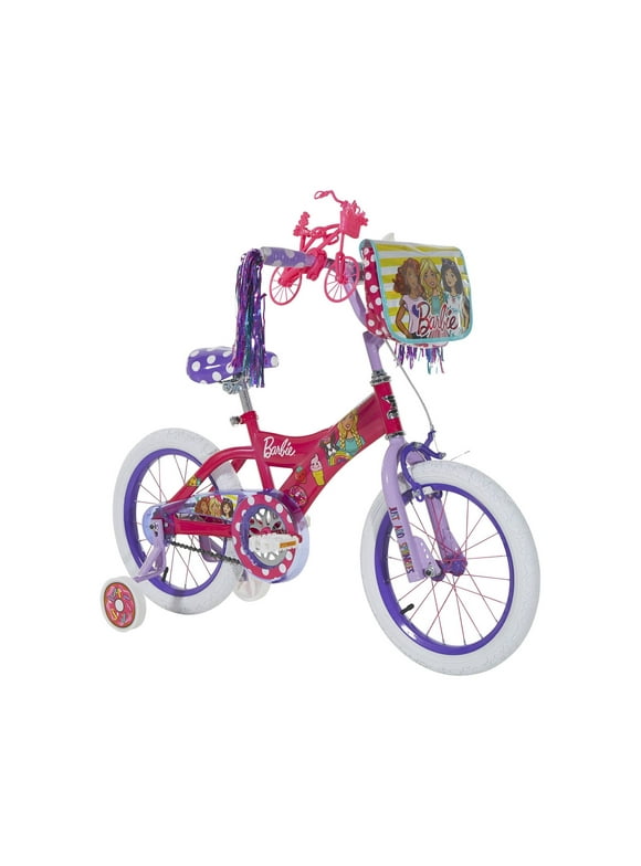 Dynacraft Barbie 16-Inch Girls BMX Bike For Age 5-7 Years