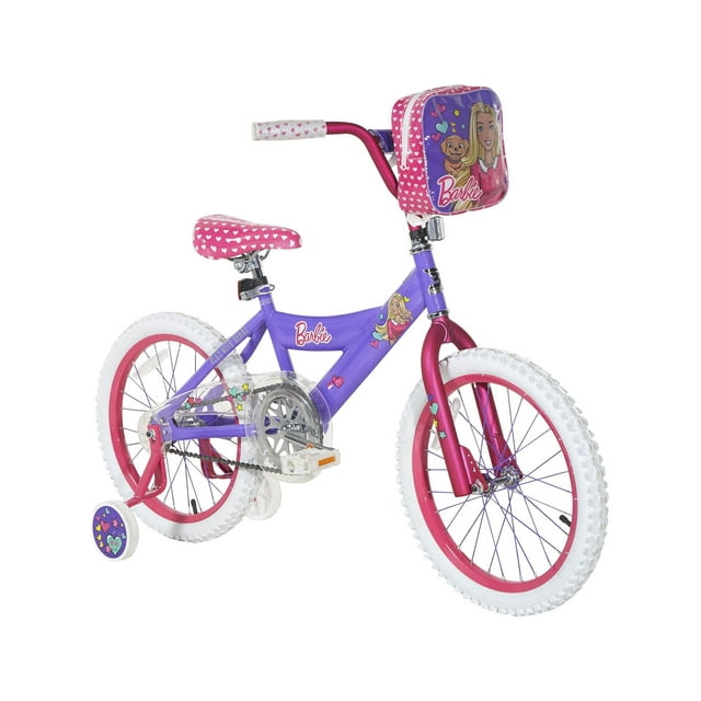 Dynacraft Barbie 18-Inch Girls BMX Bike For Age 6-9 Years