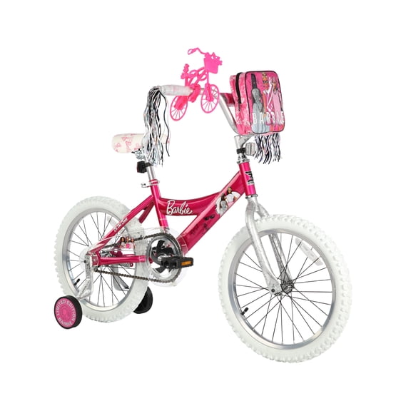 Dynacraft Barbie 18-Inch Girls BMX Bike For Age 6-9 Years