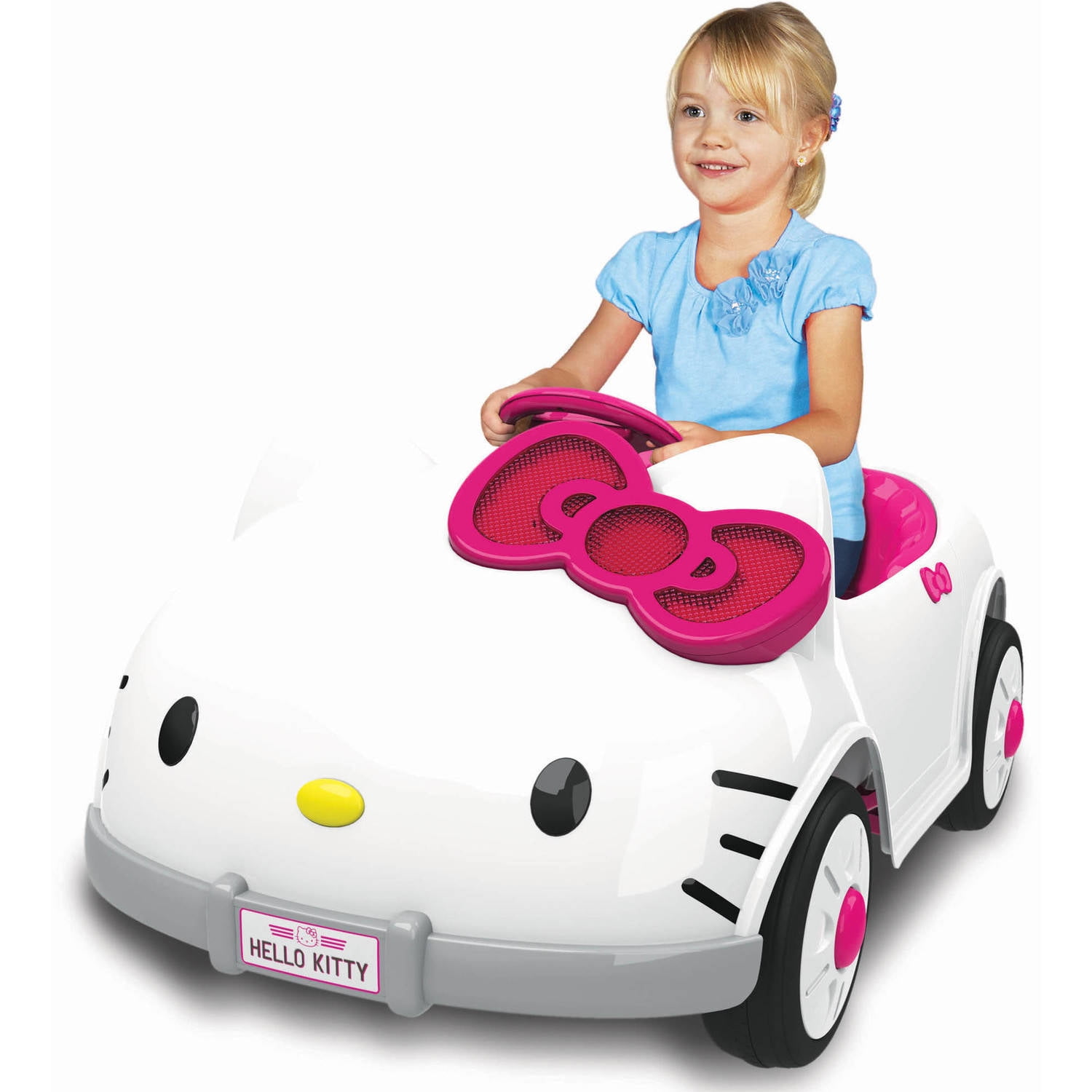 Dynacraft Hello Kitty Kitty Car 6-volt B