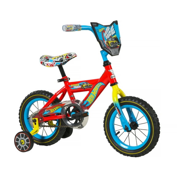 Dynacraft Hot Wheels 12-Inch Boys BMX Bike For Age 3-5 Years