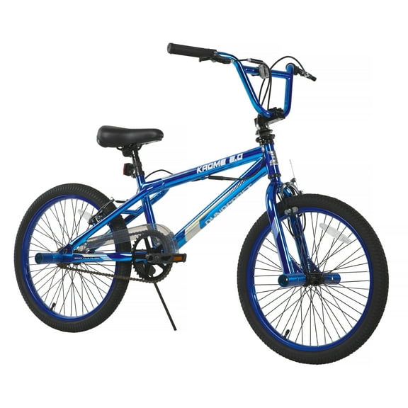 Dynacraft Krome Boys 20" BMX Bike, For Kids Age 7-14 Years, Blue