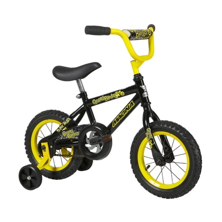 Dynacraft Magna Gravel 12" Boys Bike, Yellow, Ages 3-5