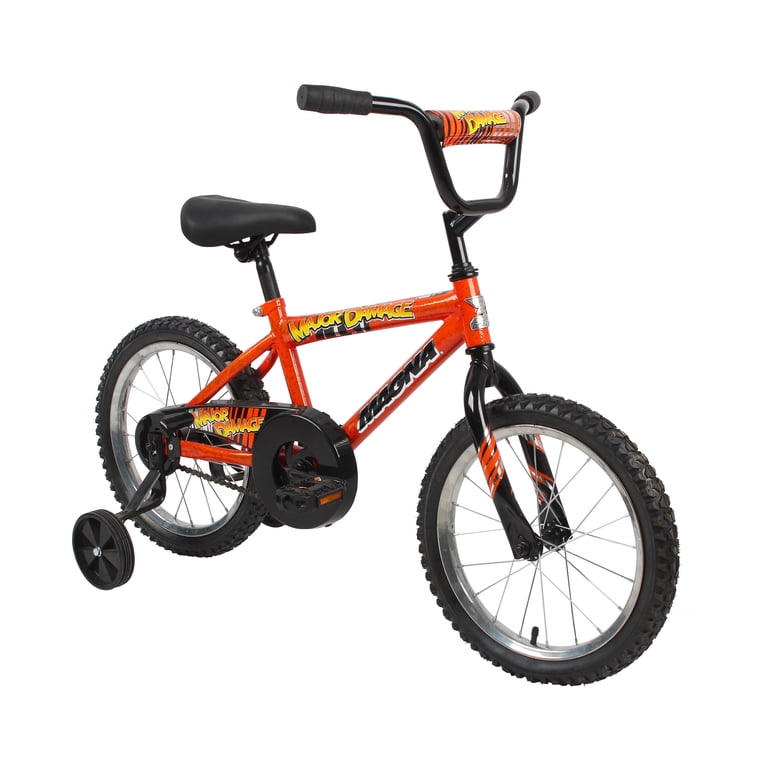 Dynacraft Magna Major Damage 16-Inch Boys BMX Bike For Age 5-7
