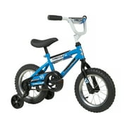 Dynacraft Throttle 12 inch BMX Kids Bike For Age 3-5 Years, Blue