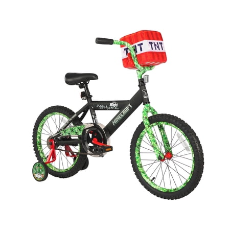 Dynacraft Minecraft 18-Inch Boys BMX Bike For Age 6-9 Years