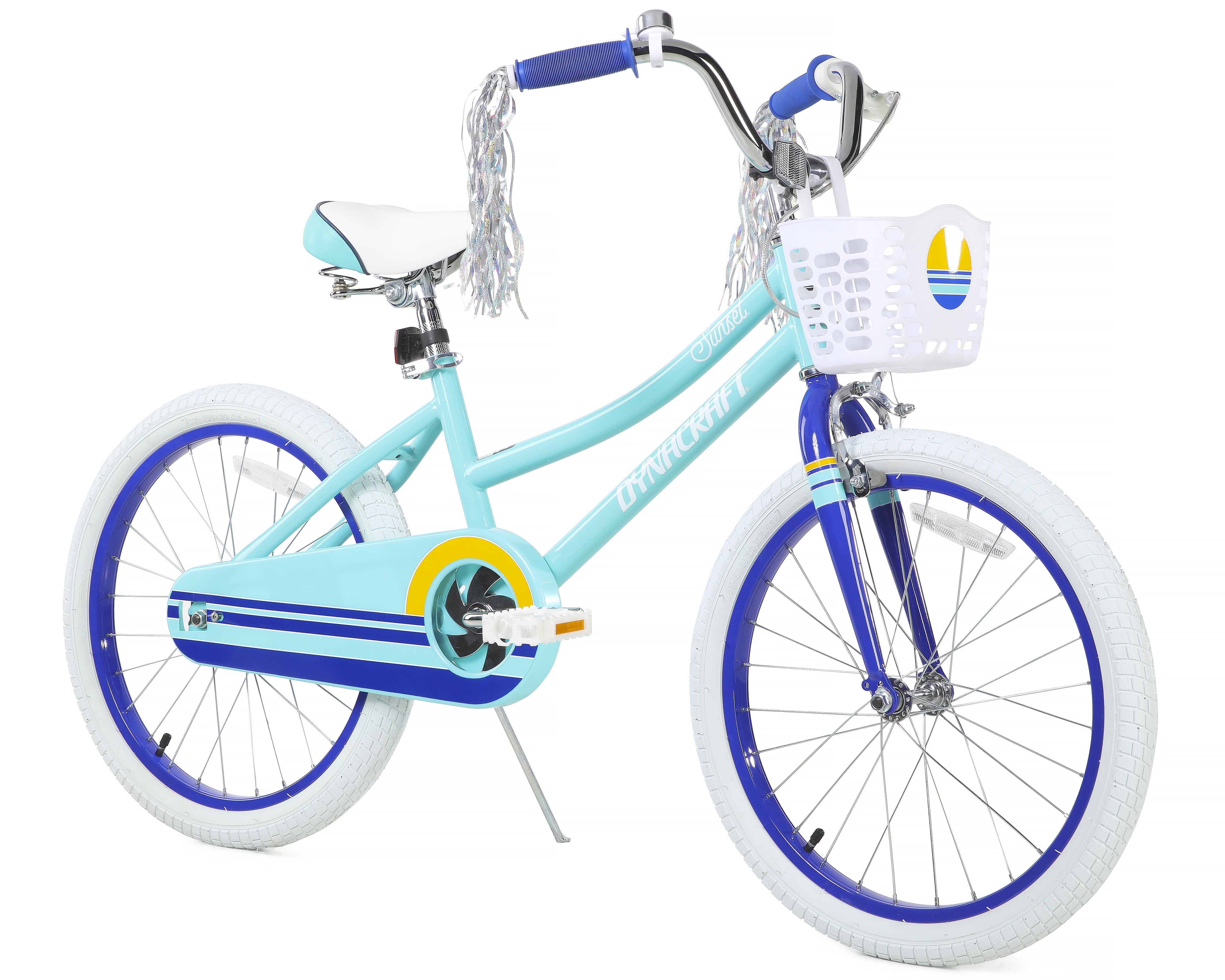 Dynacraft Sunset 20-Inch Girls BMX Bike For Age 7-12 Years, Teal ...