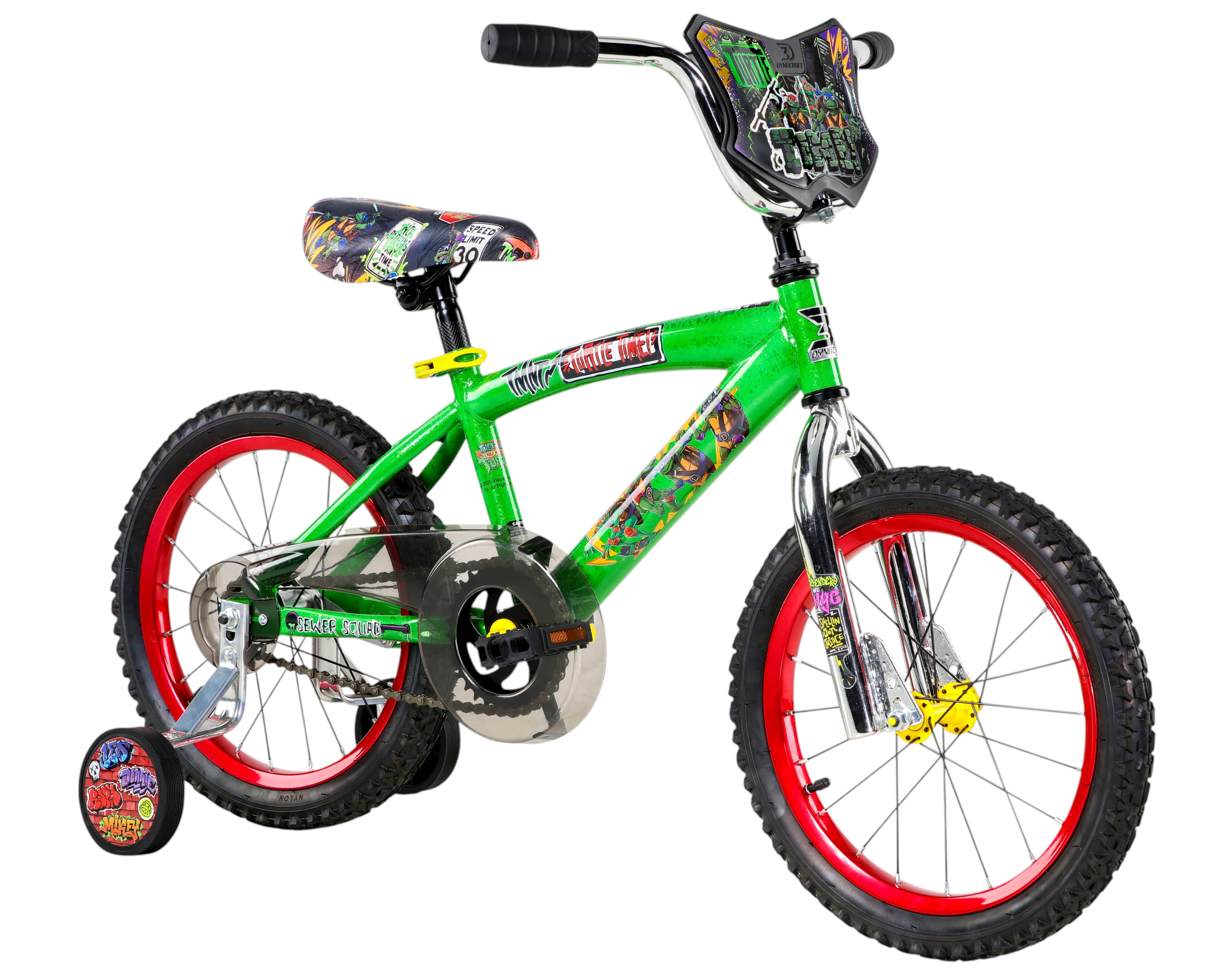 BMXバイク　キッズ Dynacraft Teenage Mutant Ninja Turtles 16-Inch Boys BMX Bike for