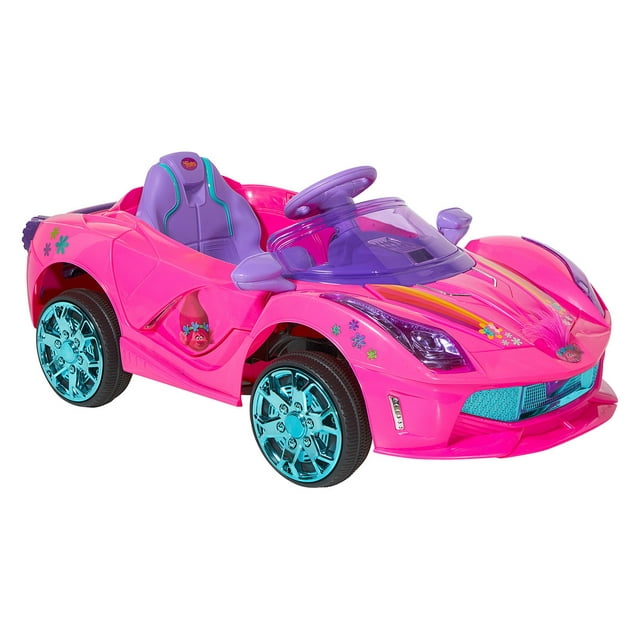 Dynacraft Trolls 6V Super Coupe Ride-On for Kids by Dynacraft