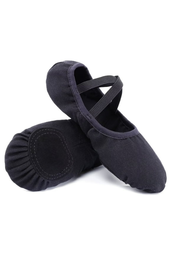 Women's Ballet Shoes High Stretch Canvas Ballet Slippers for Girls