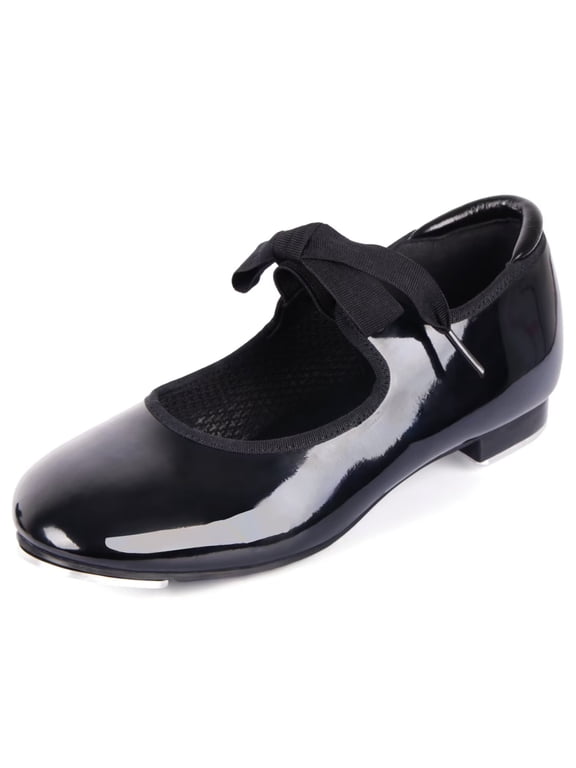Girl's Tap Shoes Lace Up Dance Shoes