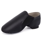 PU Leather Upper Slip-on Girl's Boy's Jazz Shoes Dance Shoes for Toddler/ Little Kid
