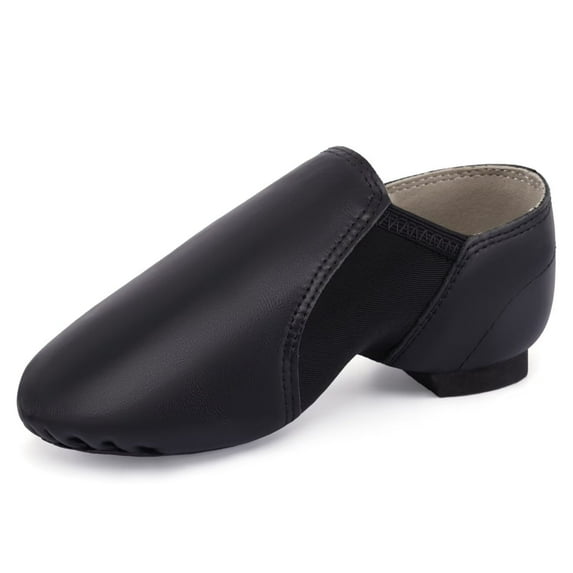 PU Leather Upper Slip-on Girl's Boy's Jazz Shoes Dance Shoes for Toddler/ Little Kid