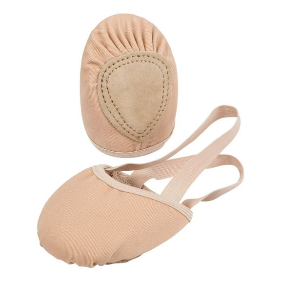 Dynadans Stretchy Canvas Pirouette Shoes Half Sole Dance Shoes for Ballet, Lyrical, Modern, Jazz and Contemporary